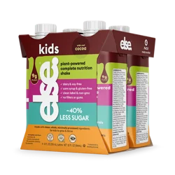 Else Kids Plant-Powered Complete Nutrition Shake with Real Cocoa 4 - 8 fl oz Cartons