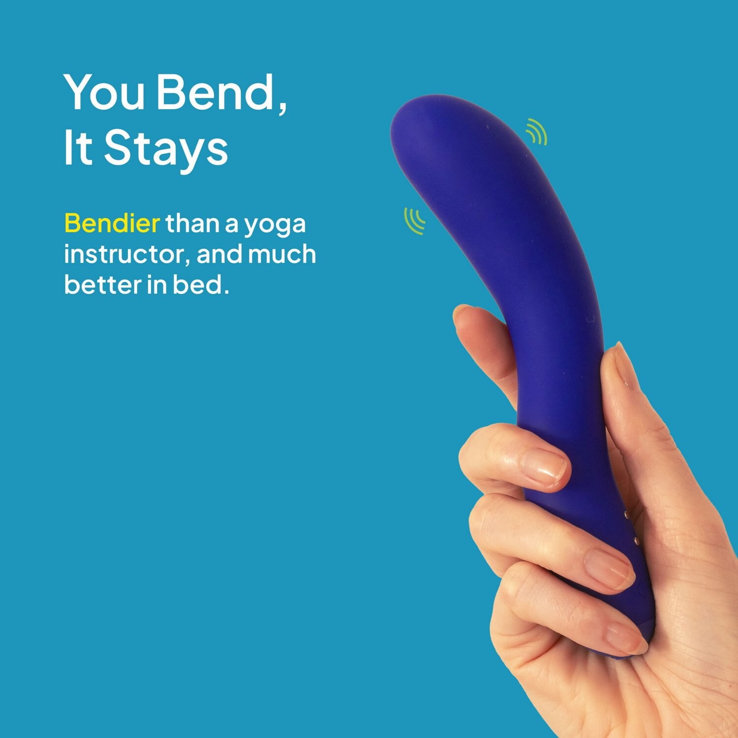 slide 4 of 8, Hello Cake Bendy Vibe Vibrator 1 ea, 1 ct