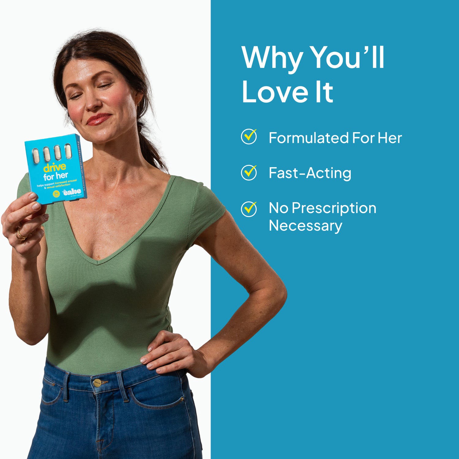 slide 10 of 10, Hello Cake Drive for Her - 4 Capsules, 4 ct