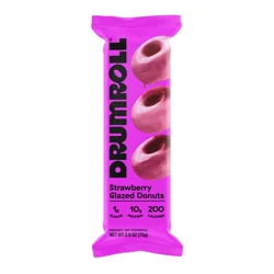 Drumroll Strawberry Glazed Donuts 2.6 oz