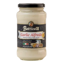 Botticelli Garlic Alfredo Premium White Pasta Sauce 14.5 oz