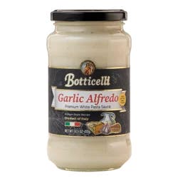 Botticelli Garlic Alfredo Premium White Pasta Sauce 14.5 oz