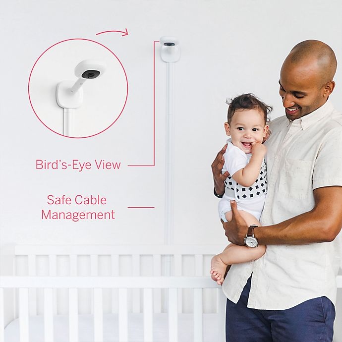 slide 9 of 9, Nanit Pro Complete Baby Monitoring System - White, 1 ct