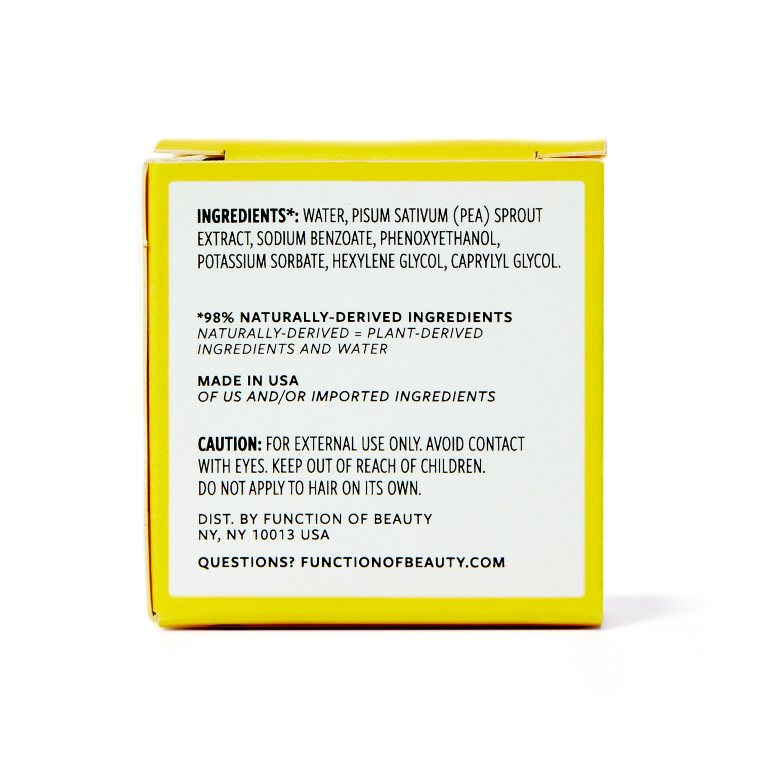 slide 4 of 6, Function of Beauty® Strengthen Hair Goal Booster Shots with Pea Sprout Extract, 2 ct