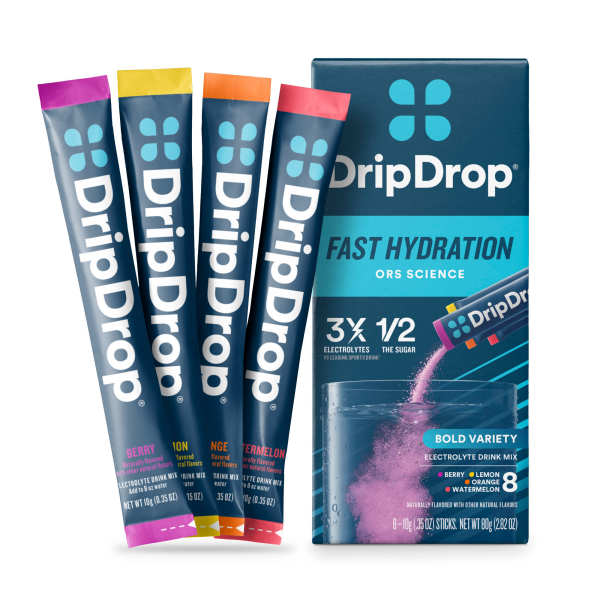 slide 13 of 16, DripDrop Assorted Electrolyte Drink Mix 8 - 10 g Sticks, 8 ct