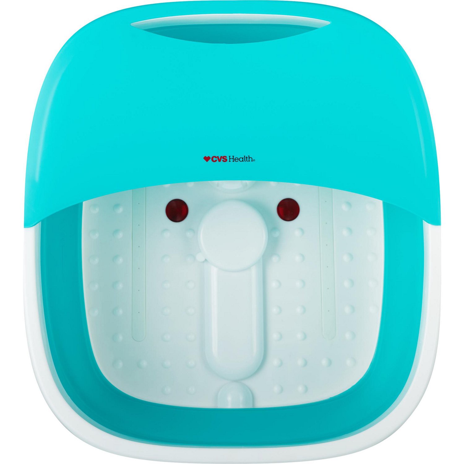 slide 2 of 5, CVS Health Relaxing Foot Spa, Foldable To Save Space, 1 ct