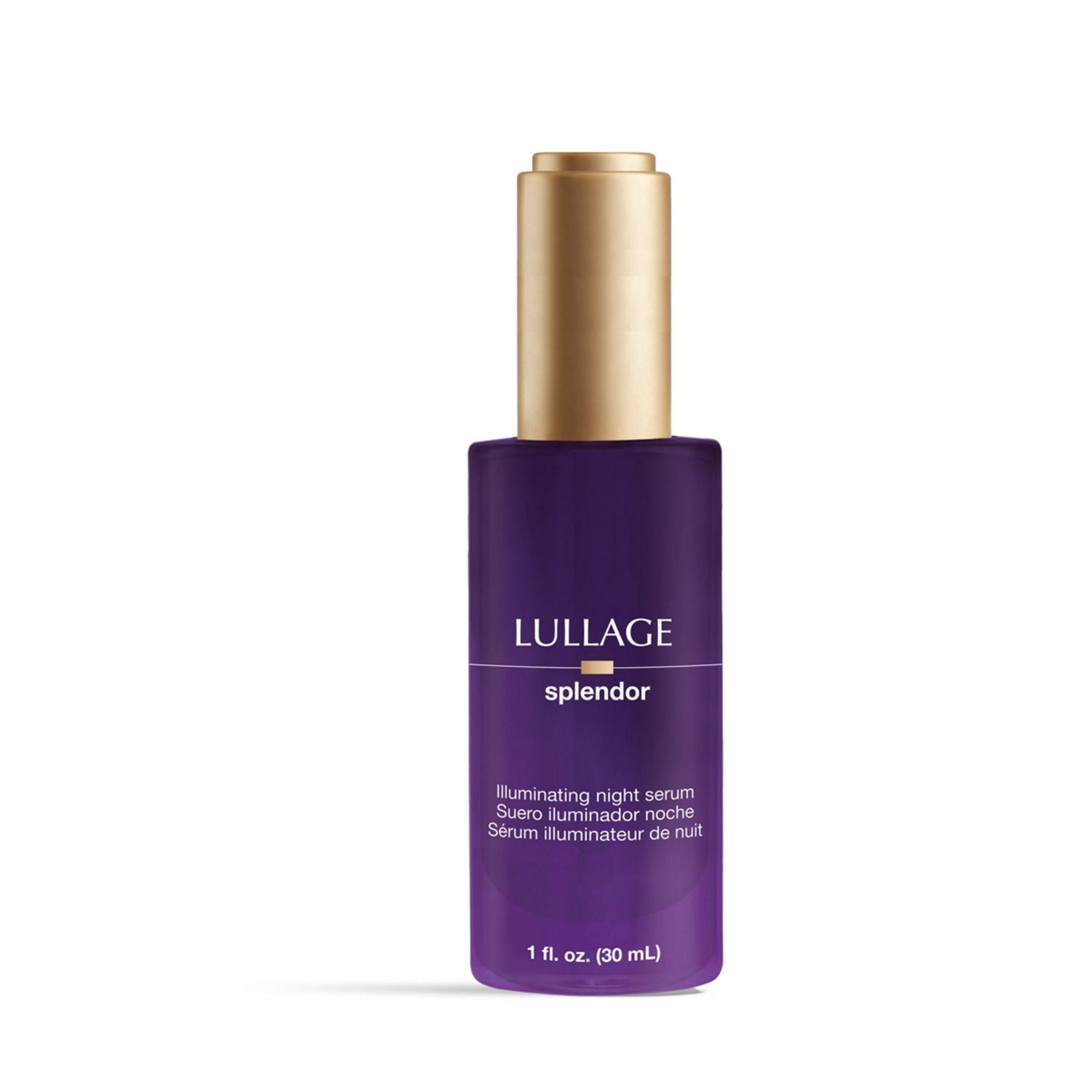 slide 3 of 5, Lullage Splendor Illuminating Night Serum 1Oz, 1 oz