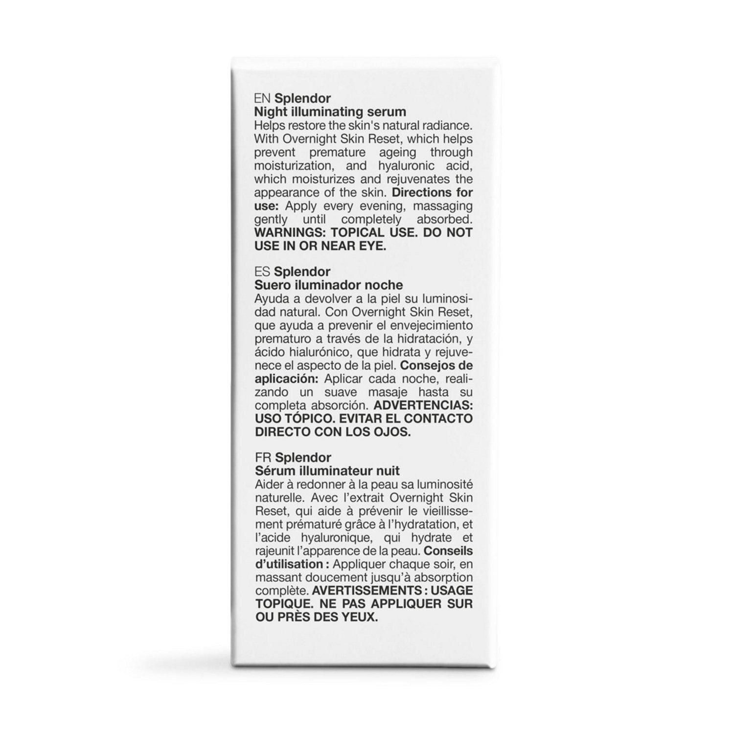 slide 2 of 5, Lullage Splendor Illuminating Night Serum 1Oz, 1 oz