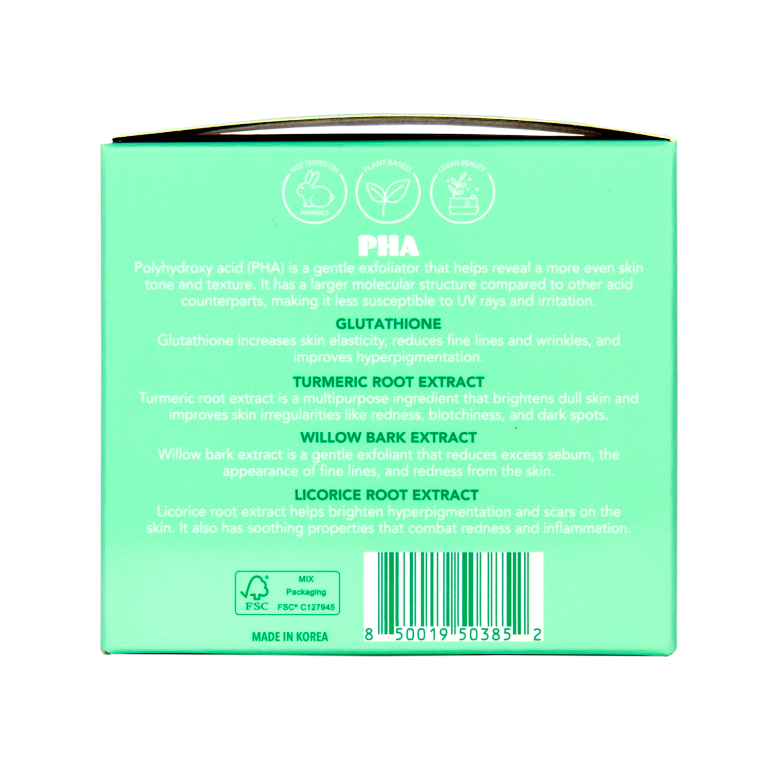 slide 3 of 4, SoloVegan 4% PHA Clarifying + Resurfacing Biodegradable Pads (60 count), 60 ct