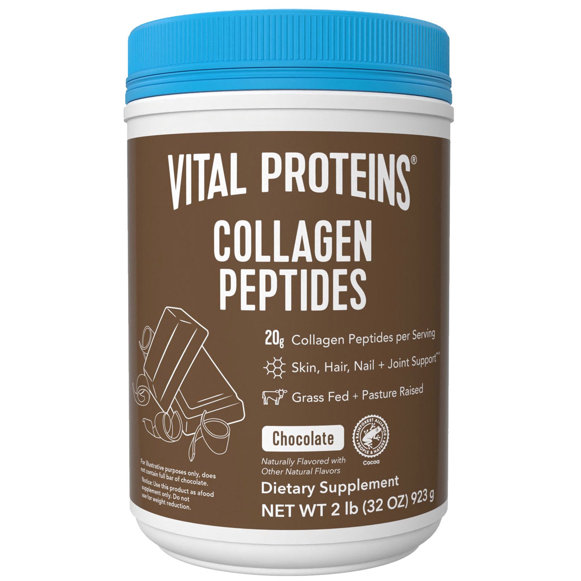 slide 1 of 3, Vital Proteins Collagen Peptides Chocolate, 