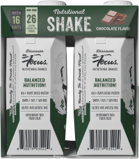 slide 6 of 7, reFOCUS Chocolate Plant-Based Meal Replacement Nutritional Shake, 4 ct; 11 oz