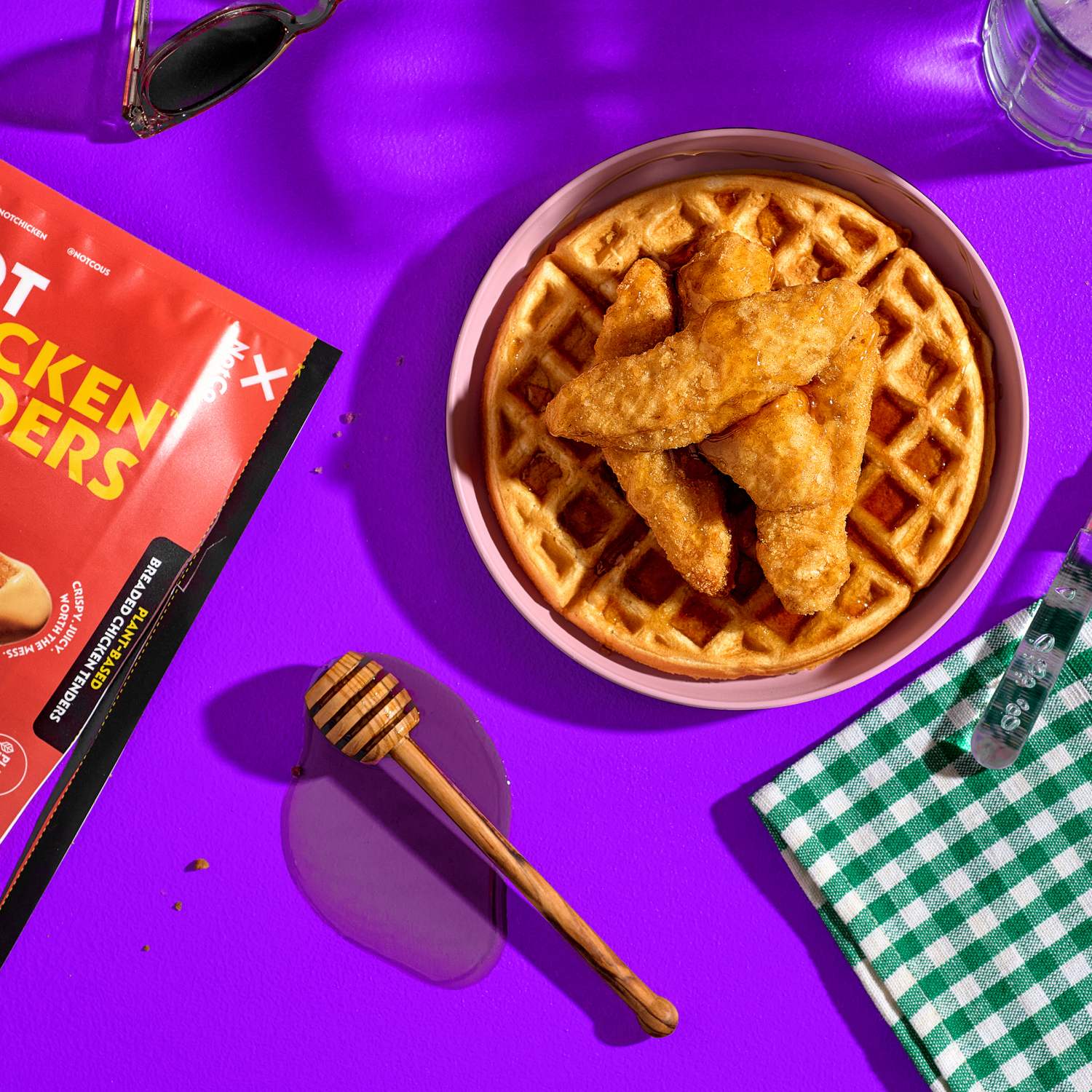 slide 2 of 2, NotCo Breaded Plant-Based Chicken Tenders 12 oz, 12 oz