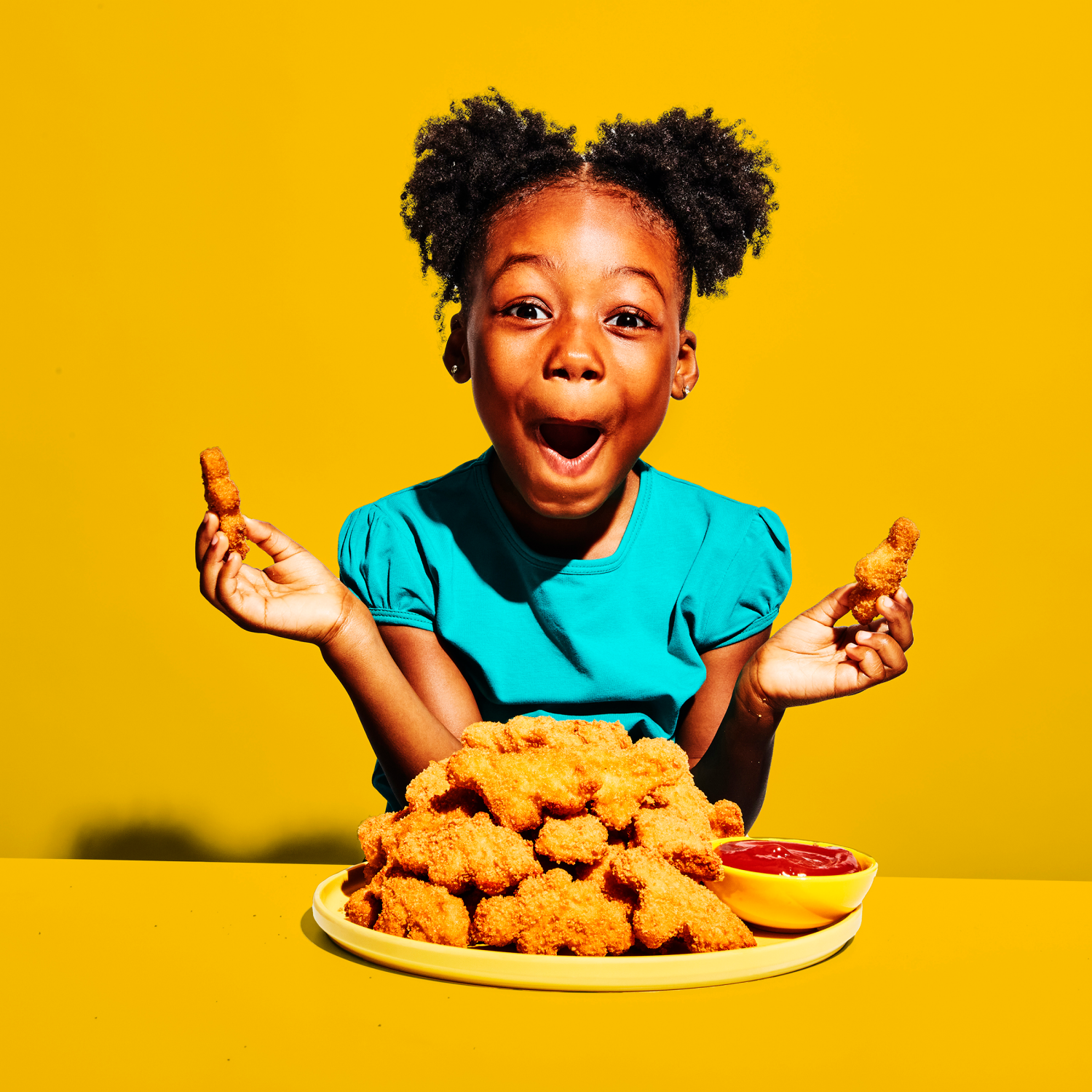 slide 2 of 2, NotCo NotChicken Dinos Frozen Plant-Based Breaded Chicken Nuggets, 12 ct Pouch, 12 ct