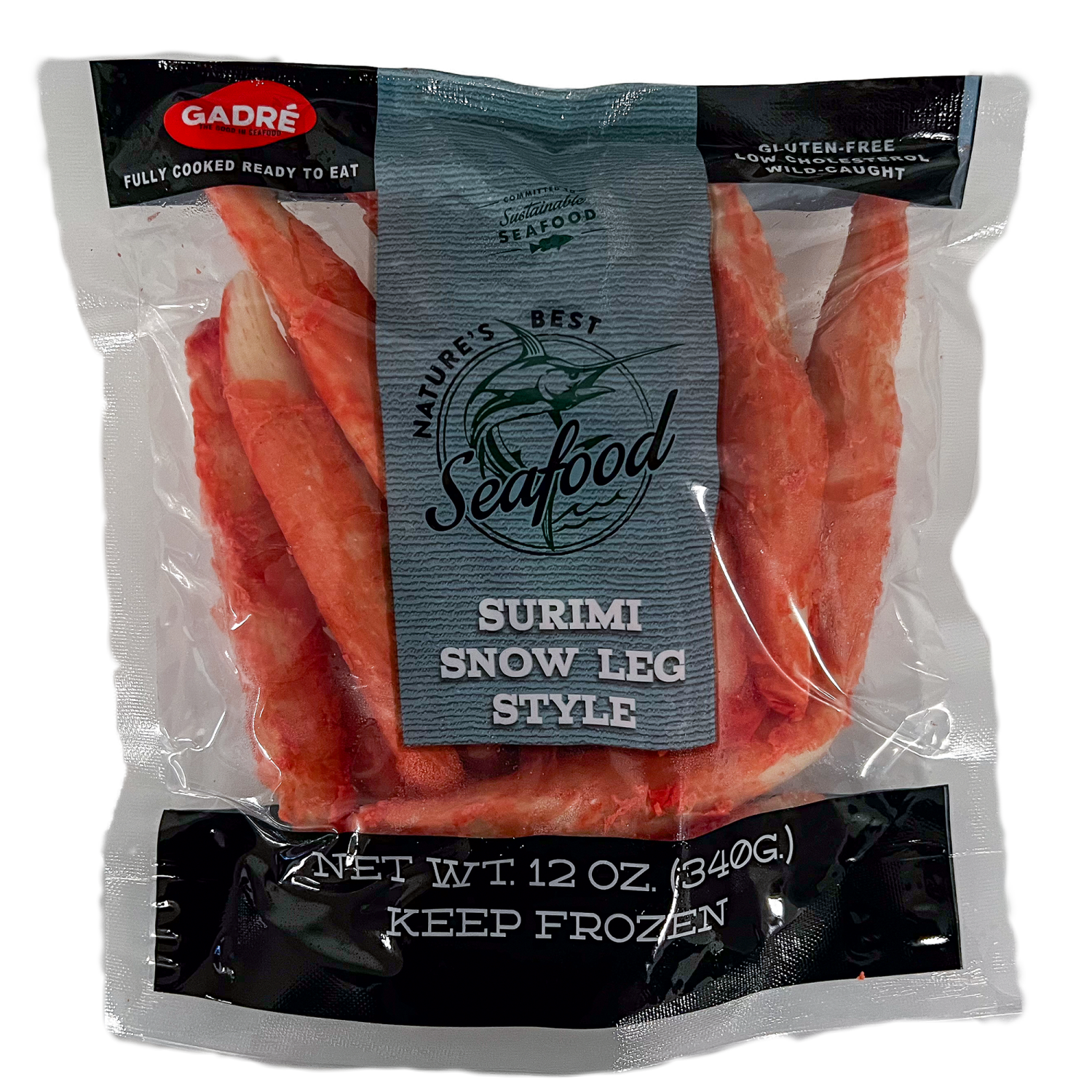 slide 1 of 2, Natures Best Surimi Super Snow Crab Legs, 12 oz