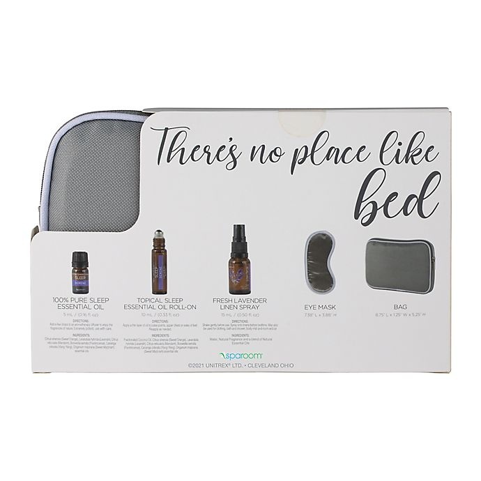 slide 2 of 4, SpaRoom Lavender Sleep Essentials Kit - Grey, 1 ct