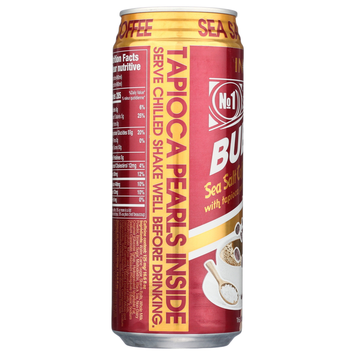 slide 3 of 4, Inotea Sea Salt Coffee Bubble Tea, 16.6 Fl Oz, 16.6 fl oz