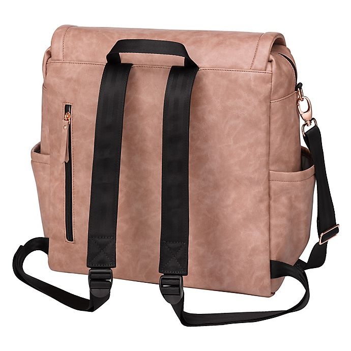 slide 2 of 8, Petunia Pickle Bottom Boxy Backpack Diaper Bag - Dusty Rose Leatherette, 1 ct