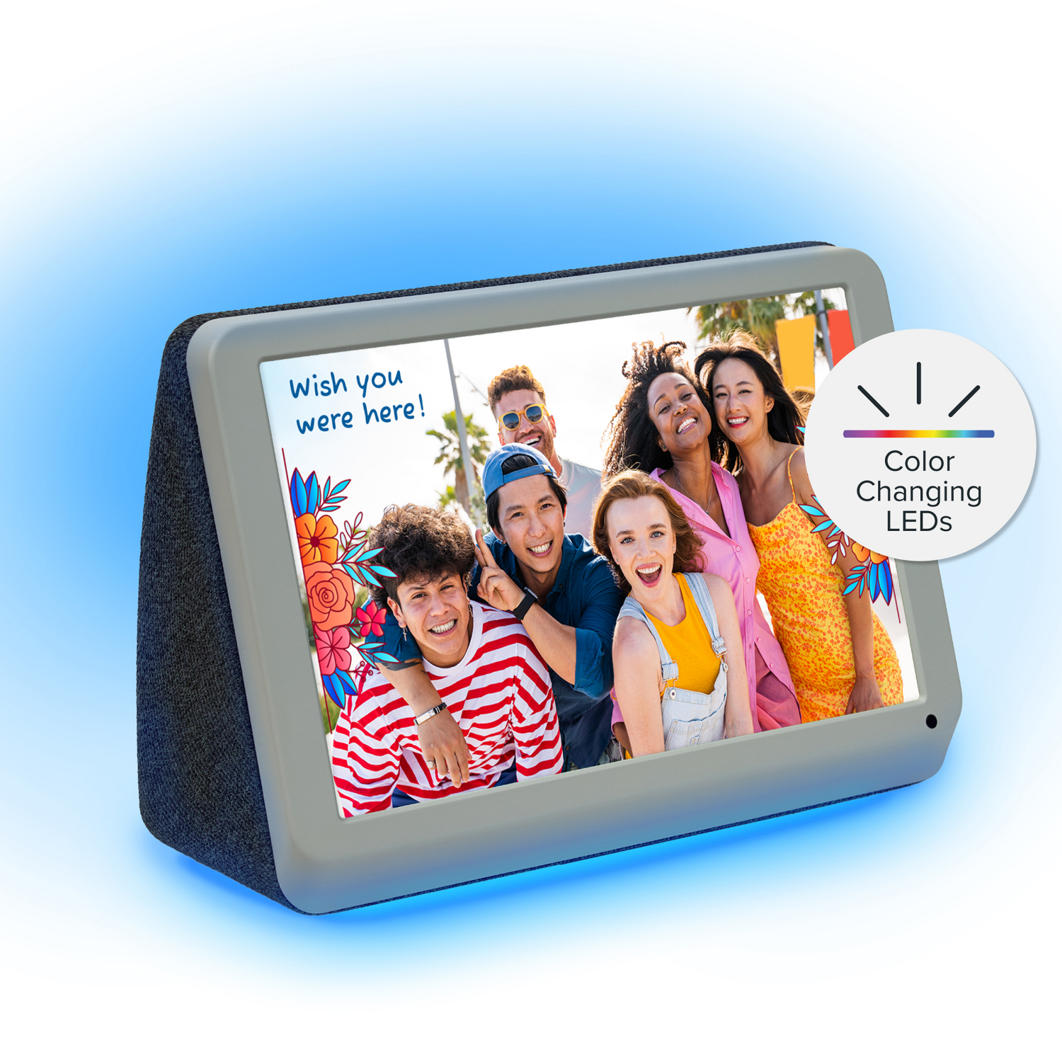 slide 1 of 4, MyLuma LED PhotoShare Wifi Smart Digital Frame, 1 ct