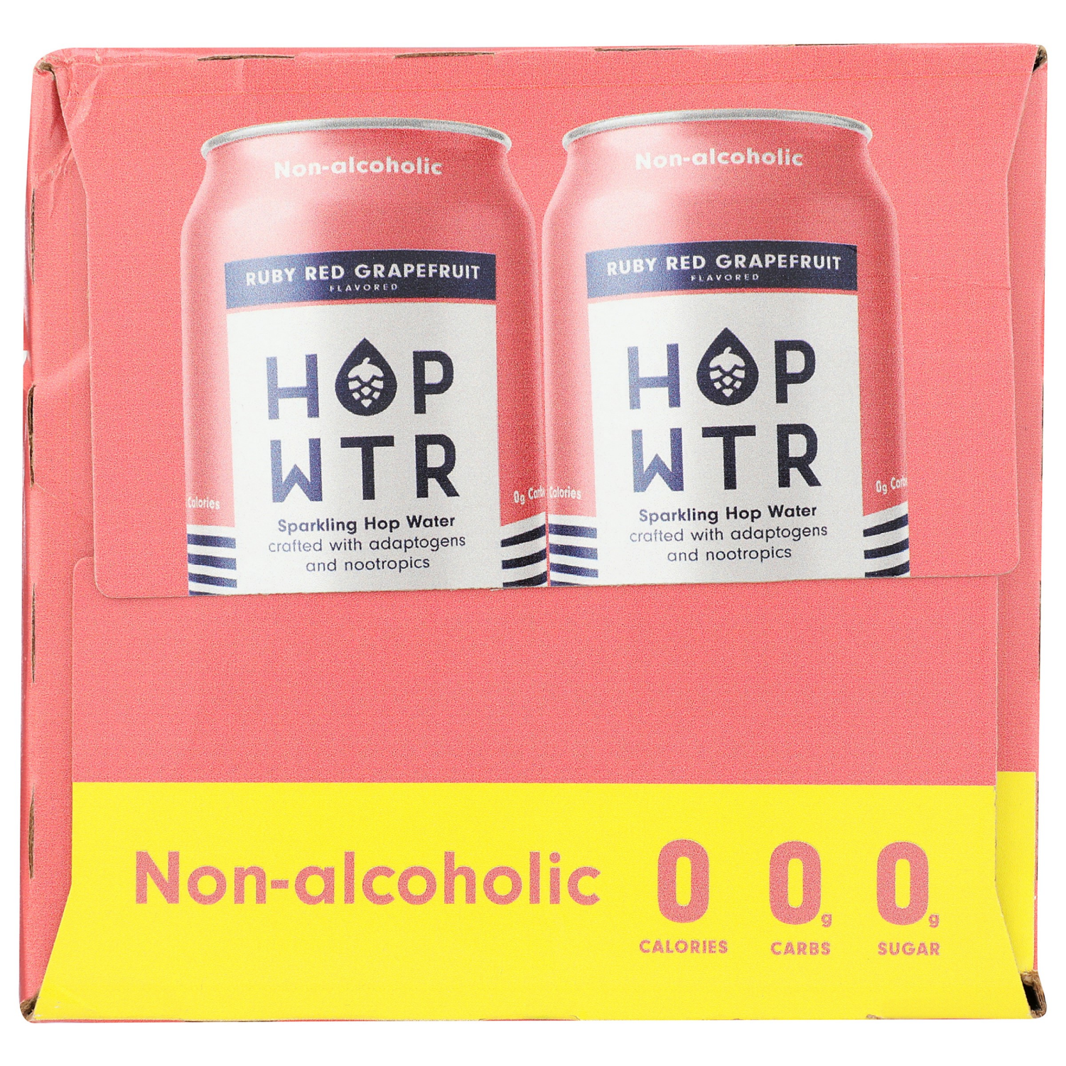 slide 3 of 4, Hop Water-Grapefruit, 6 ct; 12 oz