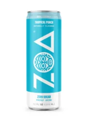 ZOA Zero Sugar Tropical Punch Energy Drink 12 fl oz