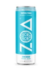 ZOA Zero Sugar Tropical Punch Energy Drink 12 fl oz