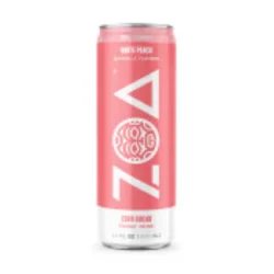 ZOA Zero Sugar White Peach Energy Drink 12 fl oz