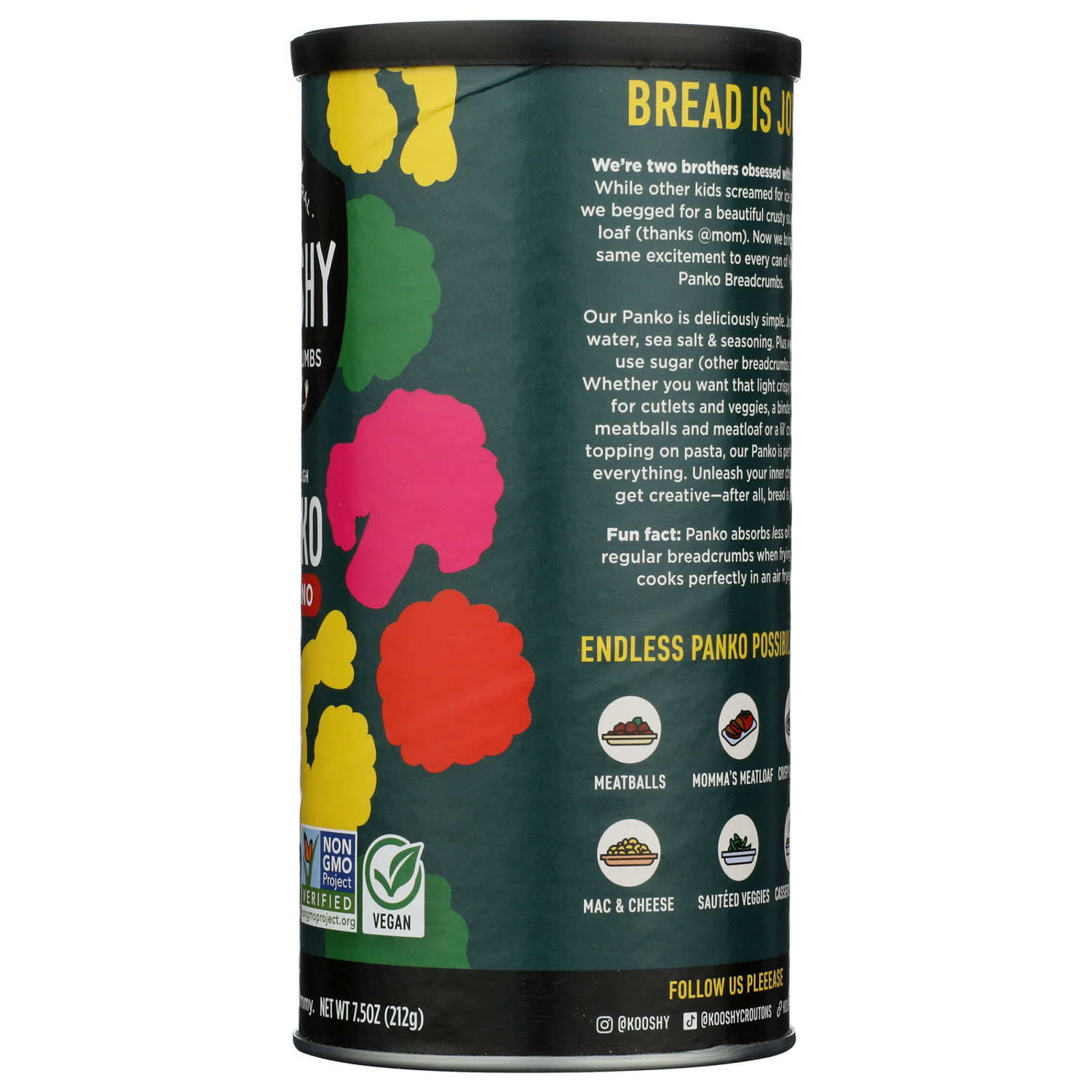 slide 2 of 4, Kooshy Itaniano Panko Breadcrumbs, 7.5 oz