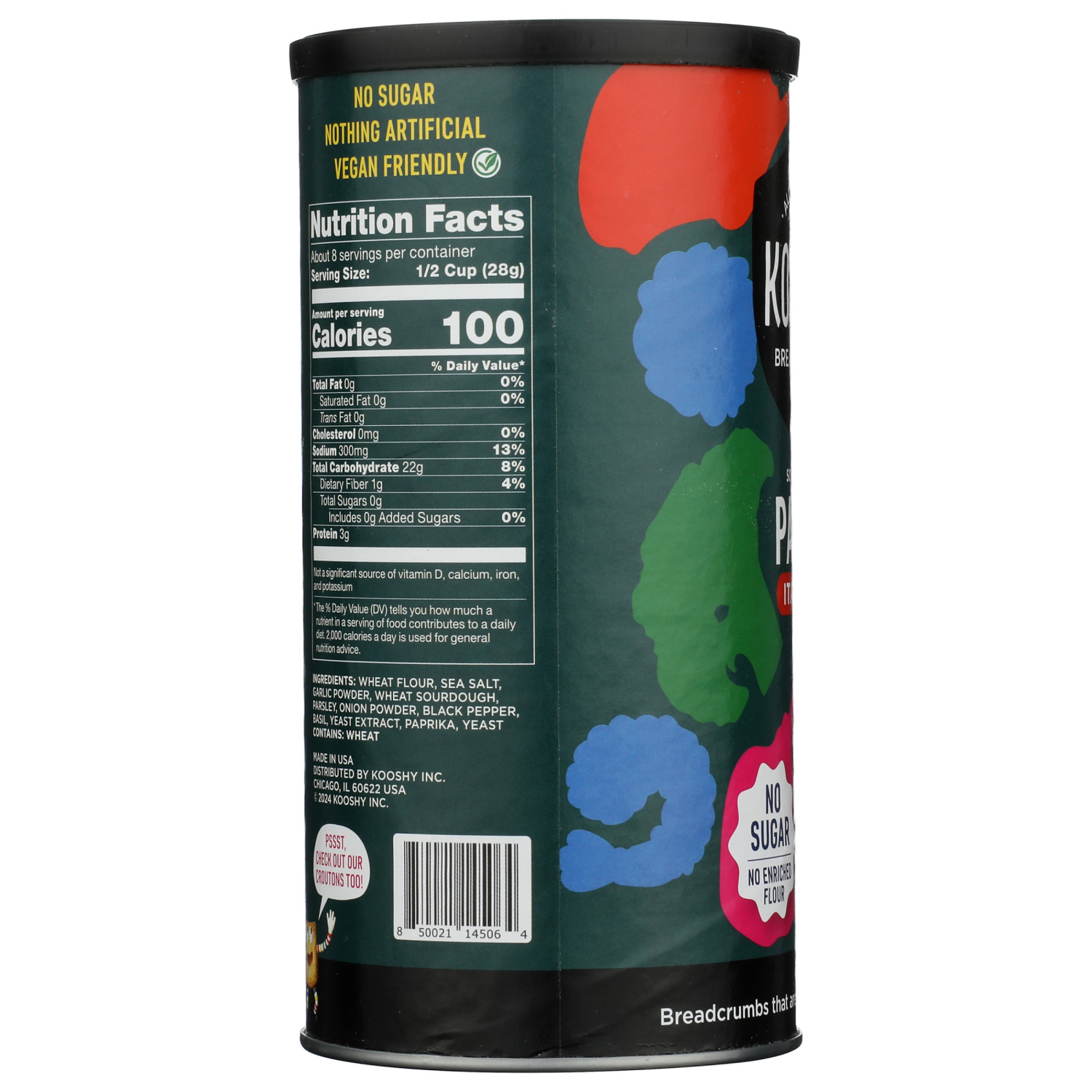 slide 4 of 4, Kooshy Itaniano Panko Breadcrumbs, 7.5 oz