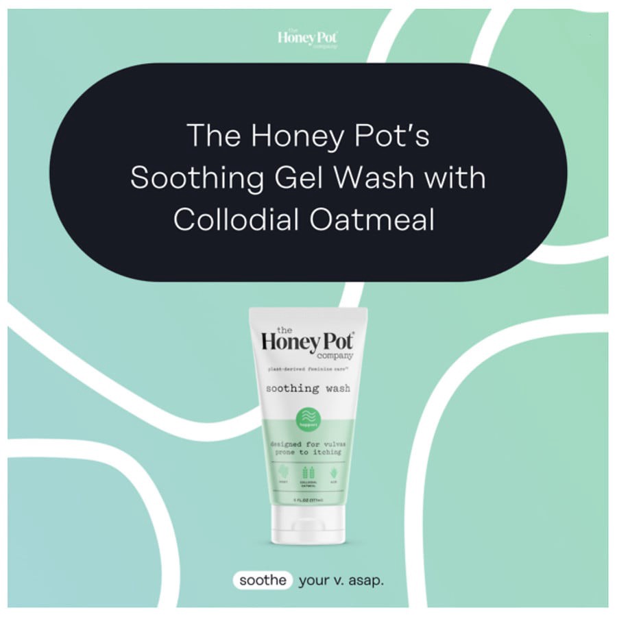 slide 4 of 4, The Honey Pot Company Support Soothing Wash 6 fl oz, 6 fl oz