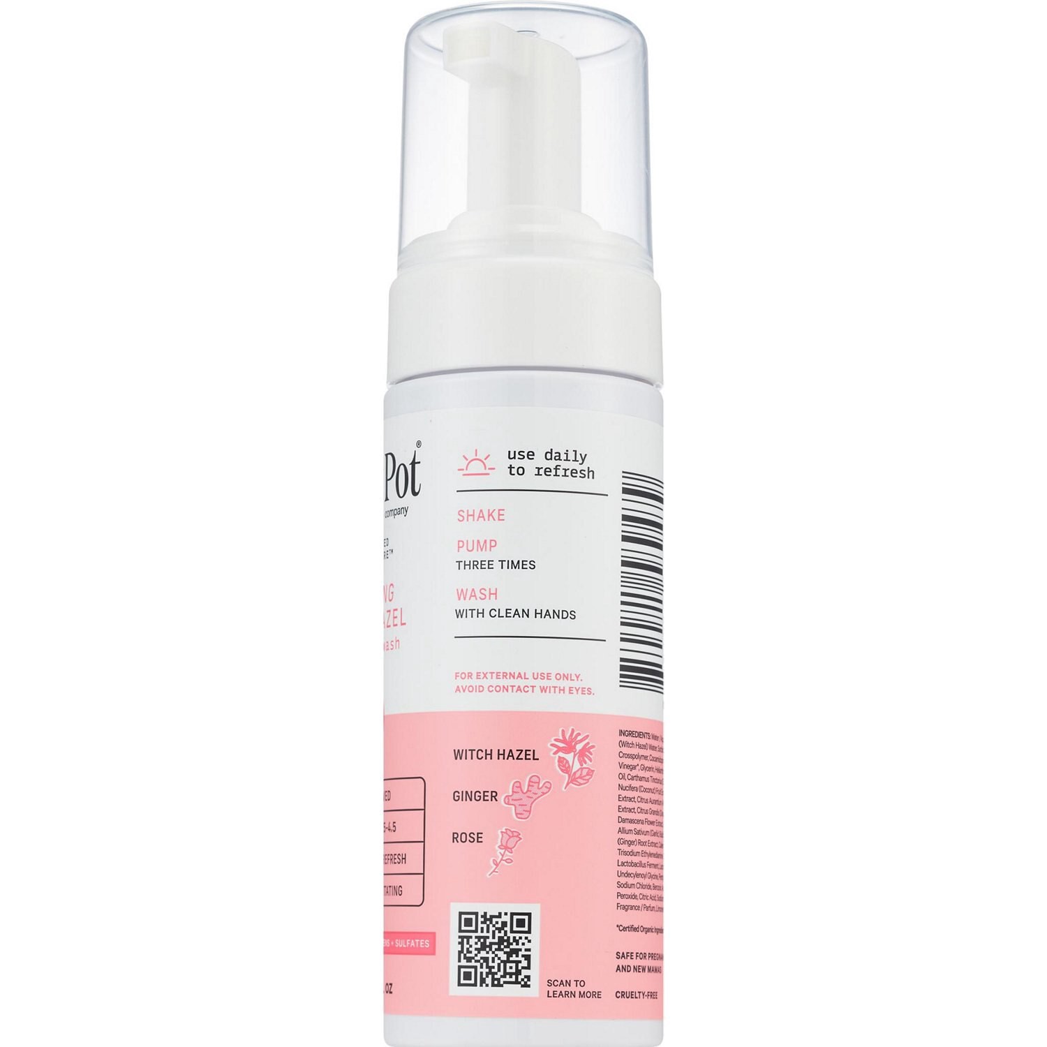 slide 3 of 4, The Honey Pot Company Soothing Witch Hazel Intimate Wash 5.51 fl oz, 5.51 oz