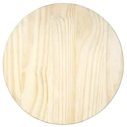 Demis Wood Round 12in