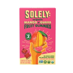 Solely Fruit Gummies Mango Guava - 3.5 Oz