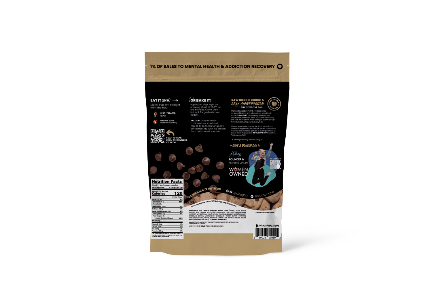 slide 4 of 7, Doughp Chocolate Chip Cookie Dough Drops 10 oz, 10 oz