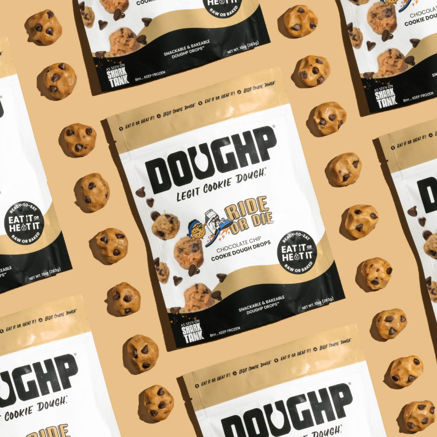 slide 3 of 7, Doughp Chocolate Chip Cookie Dough Drops 10 oz, 10 oz