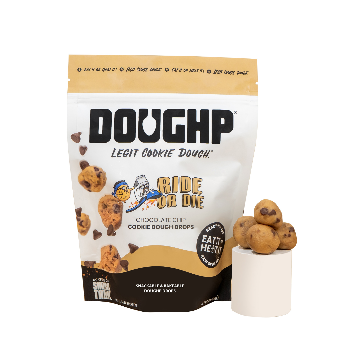 slide 1 of 7, Doughp Chocolate Chip Cookie Dough Drops 10 oz, 10 oz