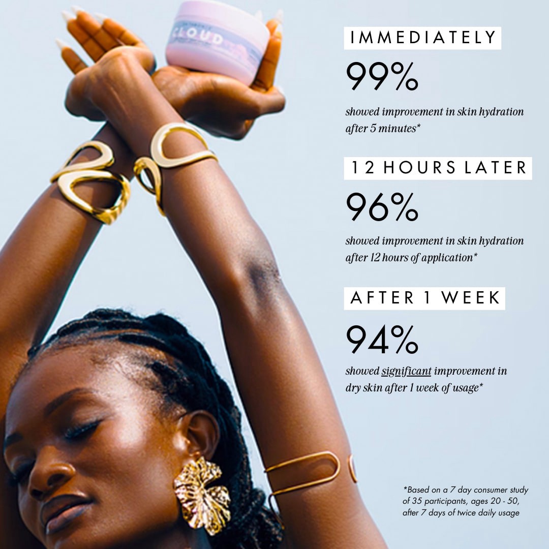slide 6 of 8, 54 Thrones Barrier Repair Cloud Body Cream with Peptides + Hyaluronic Acid Egyptian Lavender, 5 oz ; 150 ml