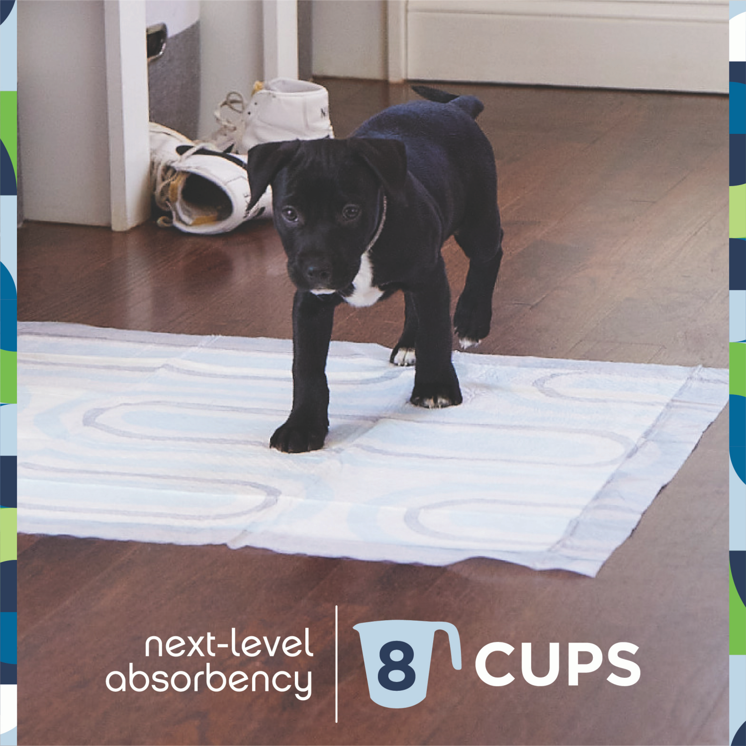 slide 2 of 5, Pet Life Unlimited Dog Pads, Smart Prints, XL, 25ct, 25 ct