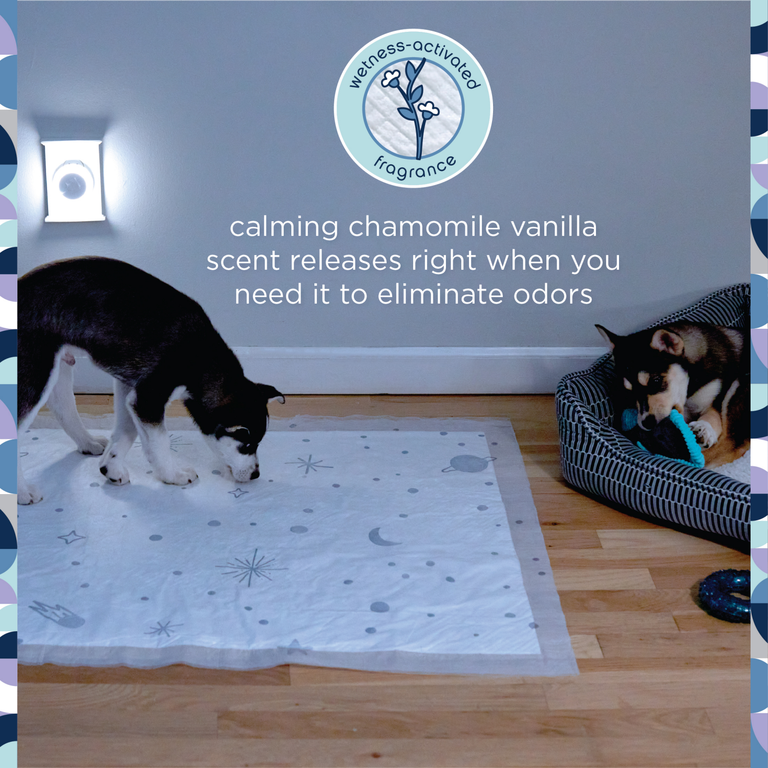 slide 4 of 8, Pet Life Smart Prints Overnight Dog Pads Xx-Large 14 ea, 14 ct