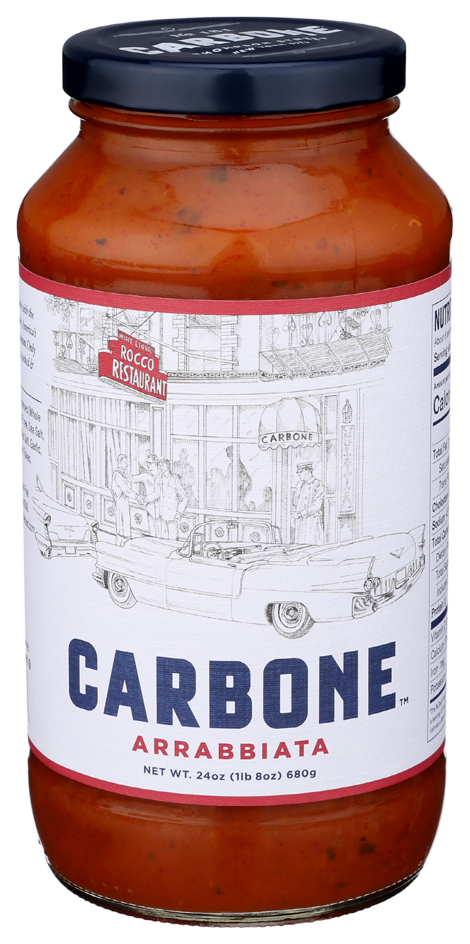 slide 1 of 2, Carbone Carbone Arrabbiata Sauce, 24 oz