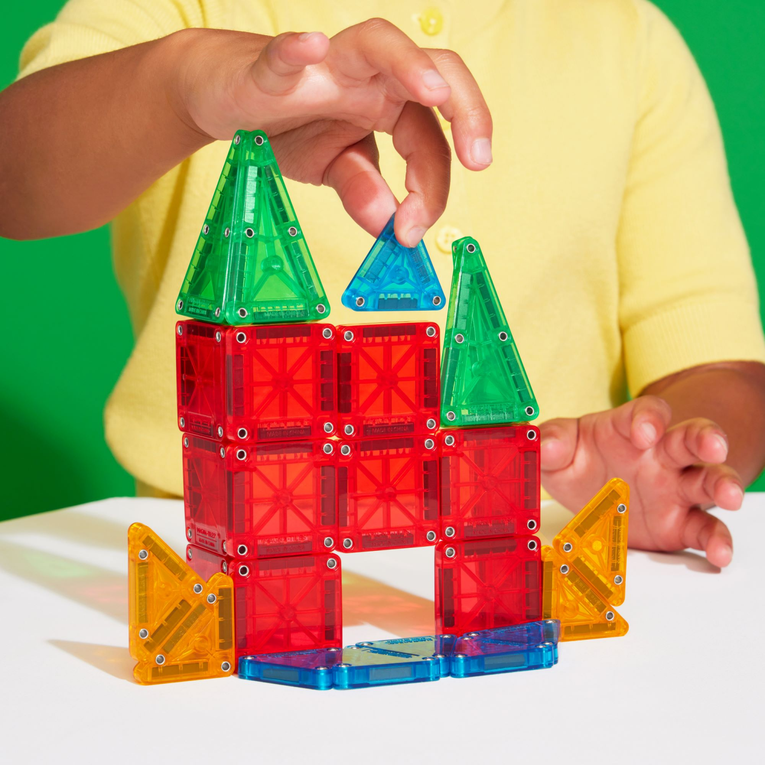 slide 7 of 7, MAGNA-TILES microMAGS 26-Piece Travel Magnetic Construction Set Bold Colors, The ORIGINAL Magnetic Building Brand, 1 ct