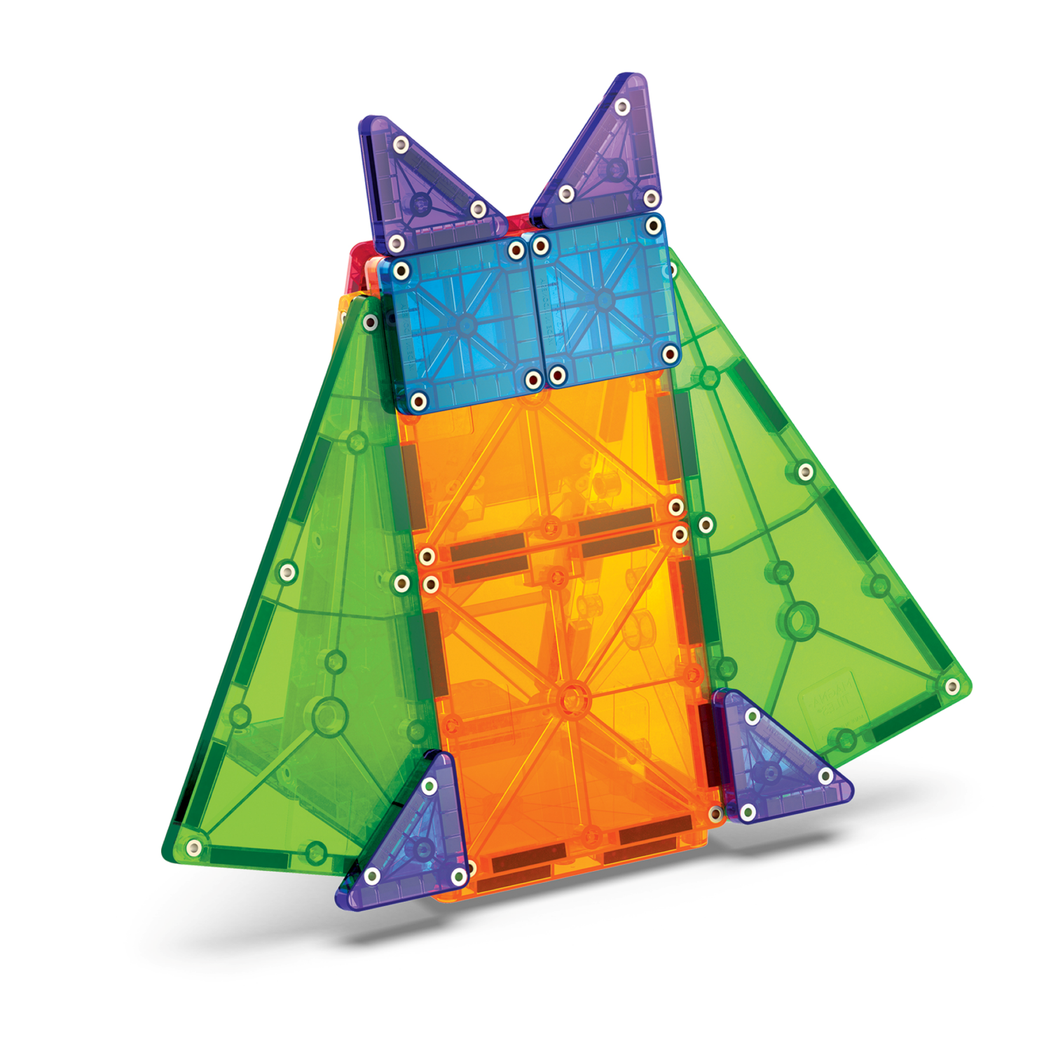 slide 2 of 4, MAGNA-TILES Combo 20-Piece Magnetic Construction Set, The ORIGINAL Magnetic Building Brand, 1 ct