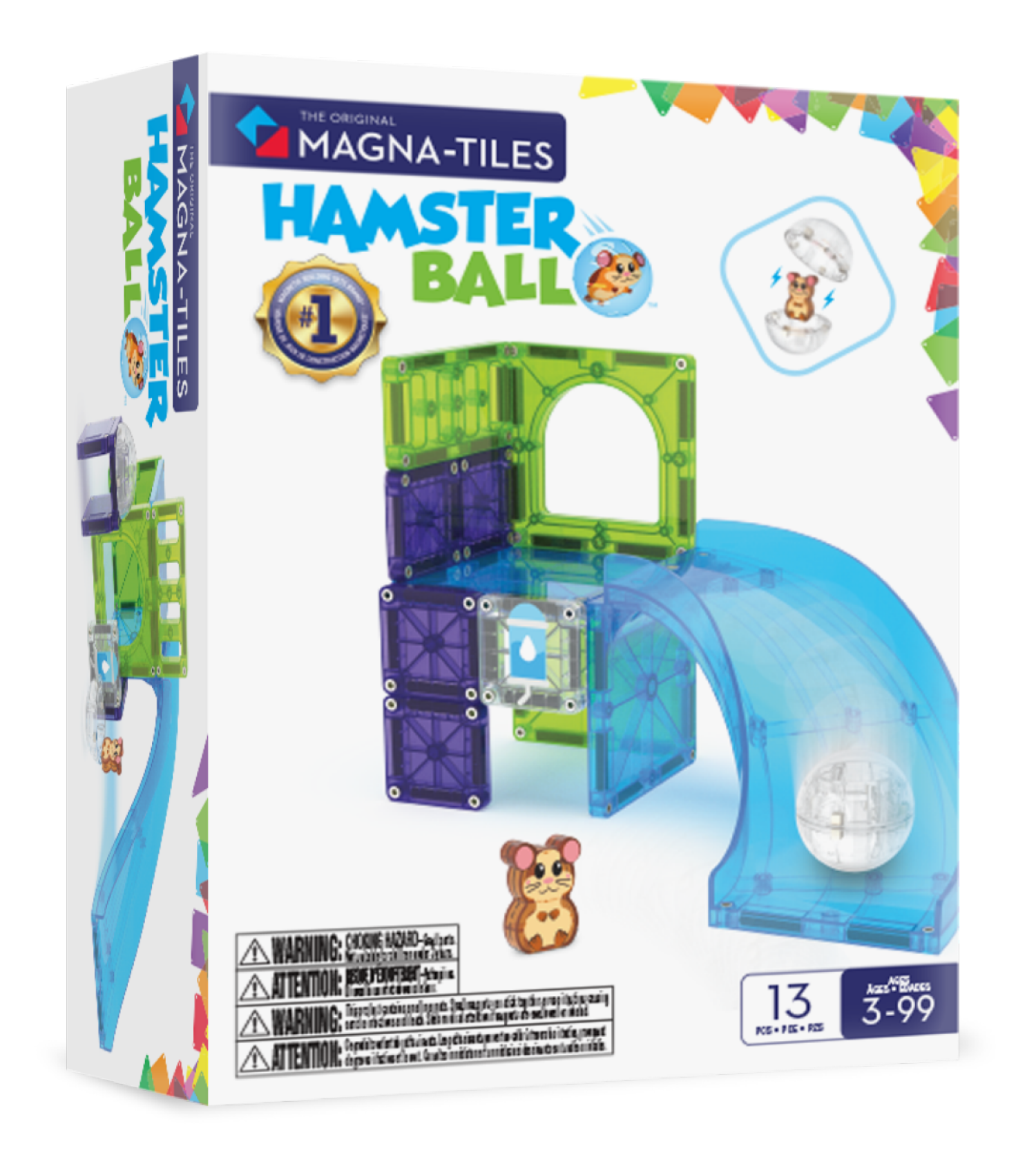 slide 1 of 1, MAGNA-TILES Hamster Ball Set, 1 ct