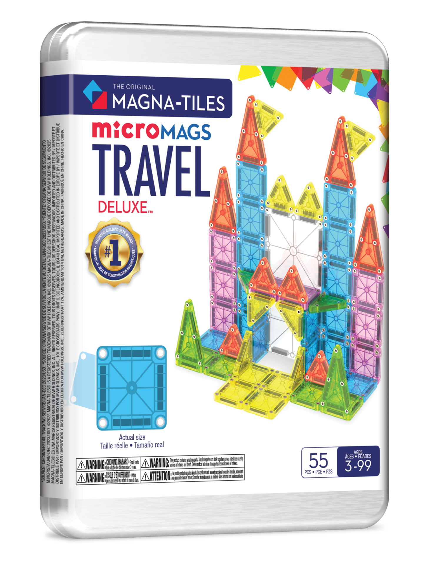 slide 1 of 1, MAGNA-TILES MicroMAGS Travel Deluxe, 1 ct