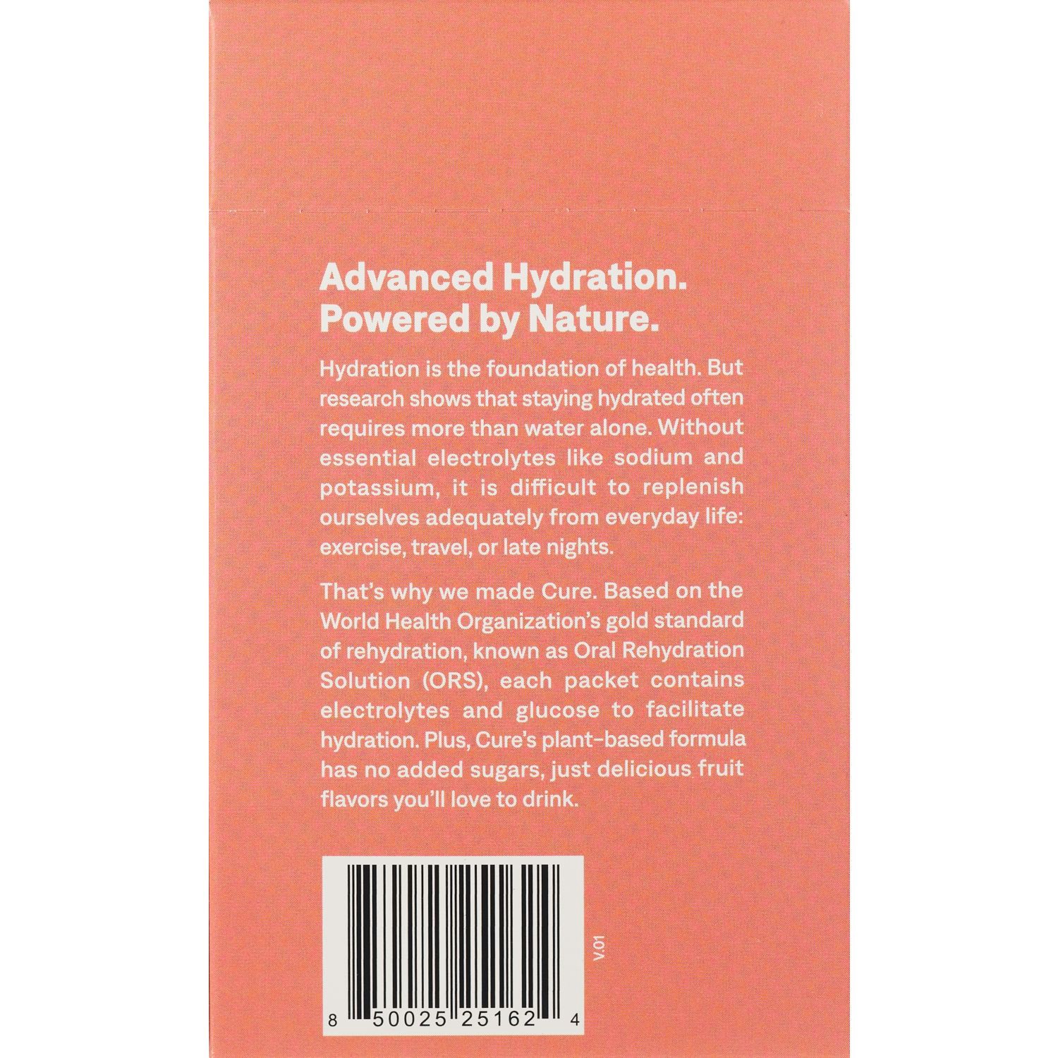 slide 3 of 6, Core Hydration Cure Hydration Hydrating Electrolyte Drink Mix, Strawberry Kiwi- 6 ct, 6 ct