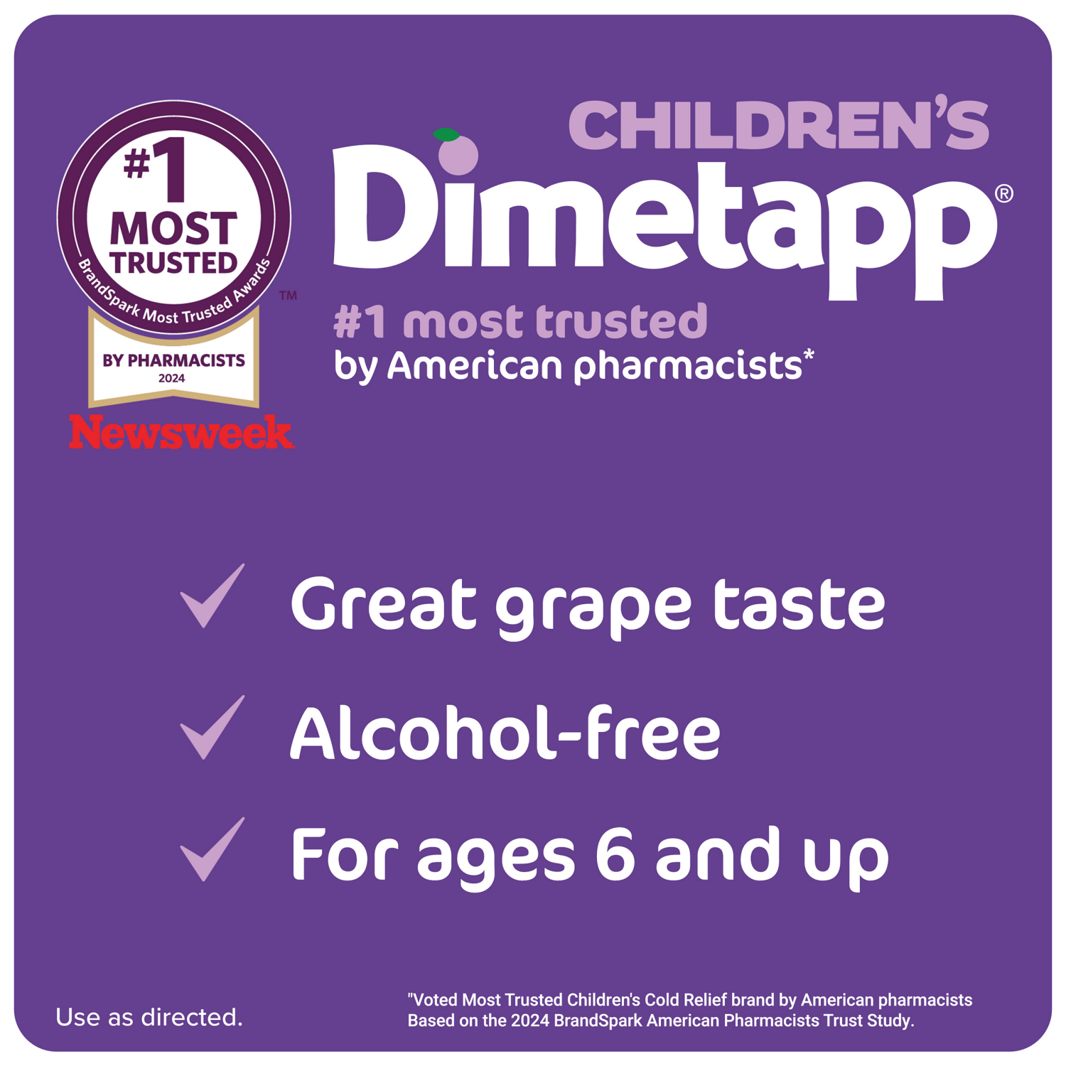 slide 3 of 6, Children's Dimetapp Cold & Allergy 4Oz, 4 oz