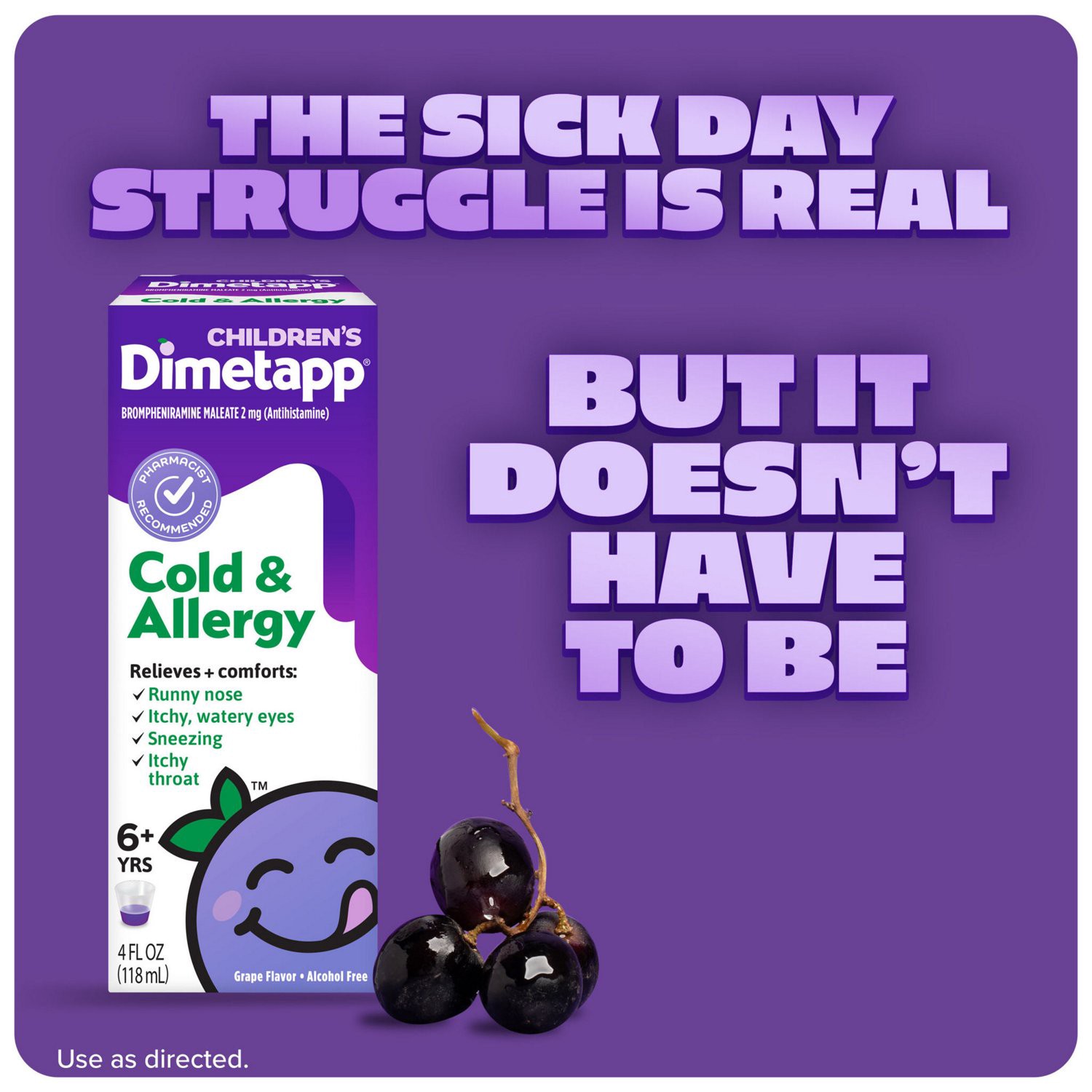 slide 6 of 6, Children's Dimetapp Cold & Allergy 4Oz, 4 oz