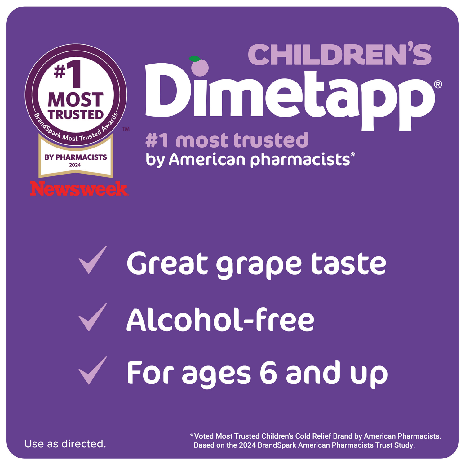slide 3 of 6, Dimetapp Children's Cold & Cough And Nighttime Value Pack, 2 ct; 4 fl oz