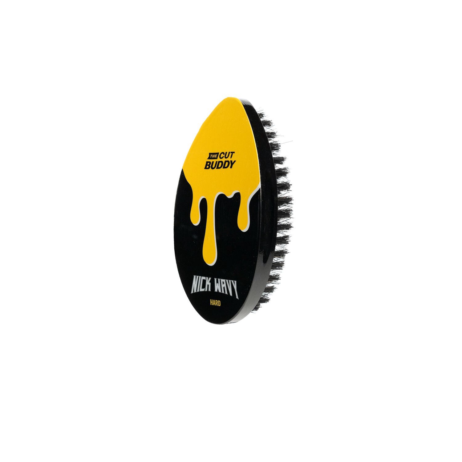 slide 5 of 5, The Cut Buddy The Nick Wavy Hard Bristle 360 Wave Brush, 1 ct