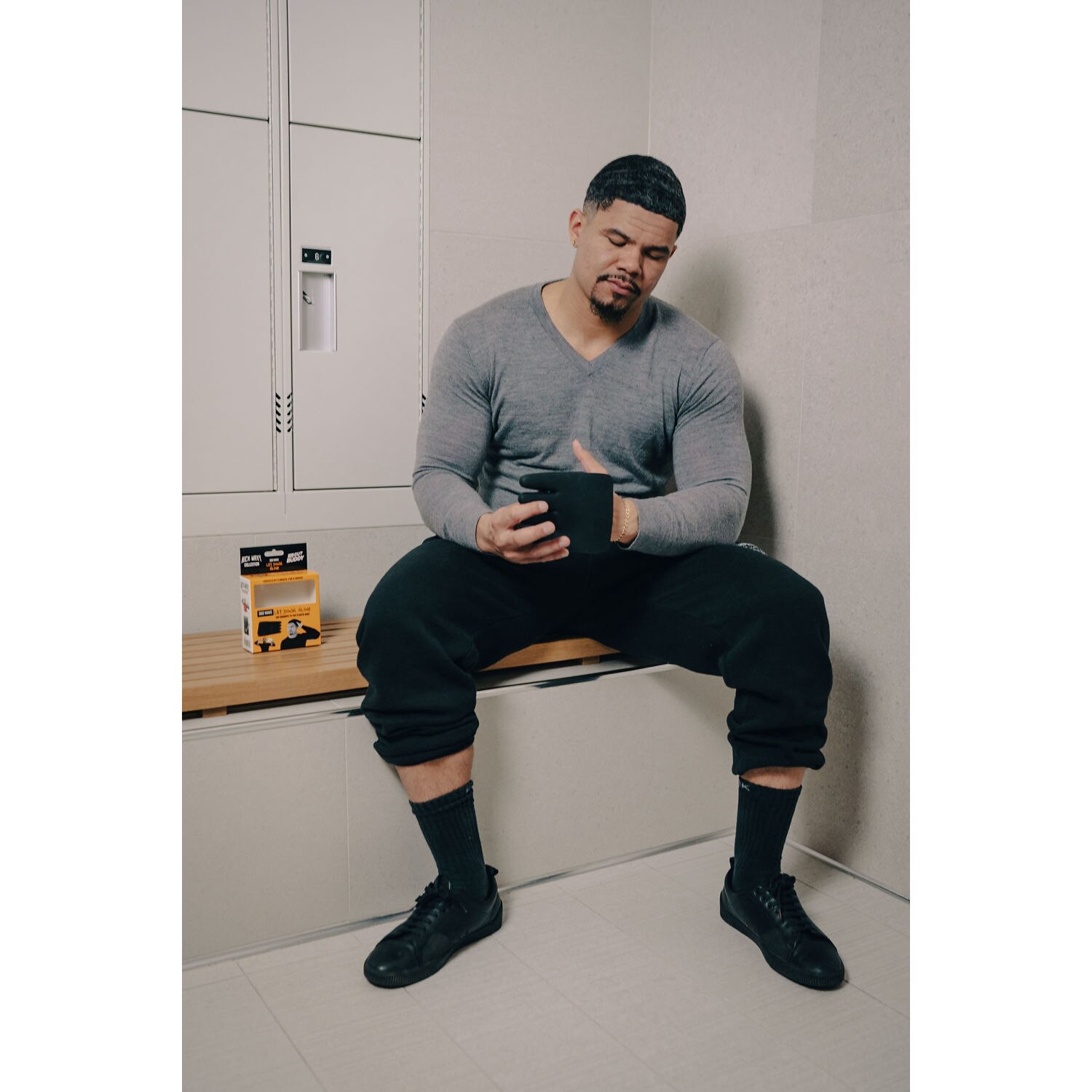 slide 4 of 8, The Cut Buddy Nick Wavy Silicone Laydown Waves Glove, 1 ct