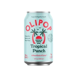 Olipop Sparkling Tonic, Tropical Punch